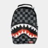 SPRAYGROUND Sharks In Paris Painted Mens Backpack (Black/Red)
