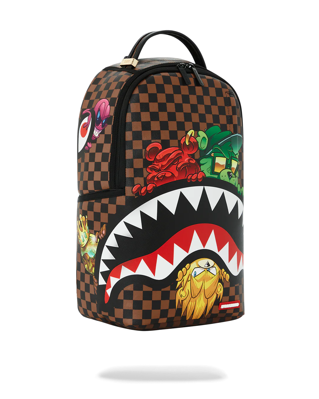Sprayground Sharks In Paris Characters Sneakin DLXV Backpack - Image 2