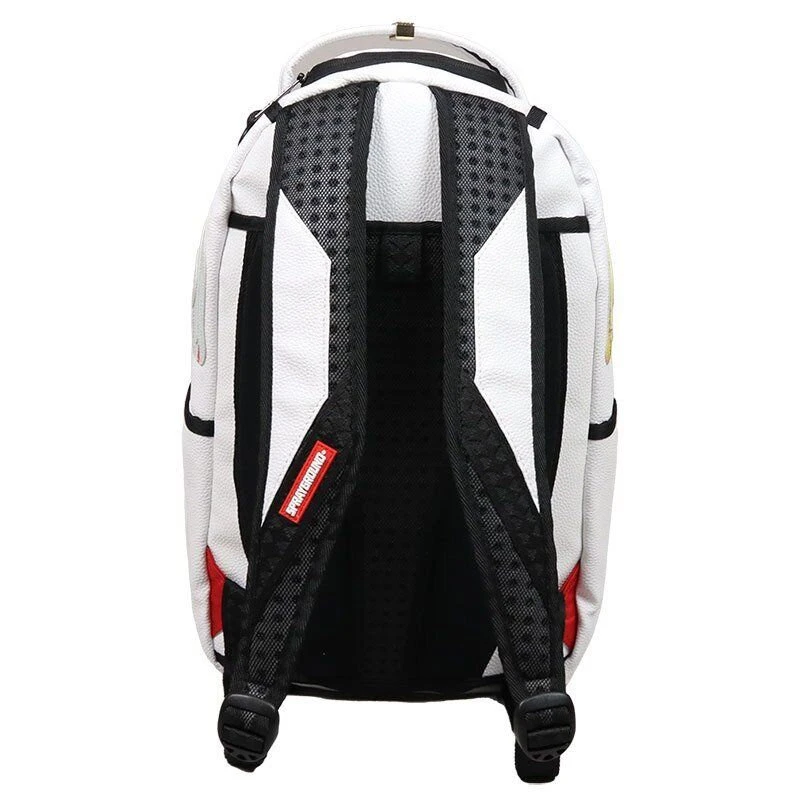 Sprayground Jean Michael Basquiat White Shark DLX Backpack - Image 5