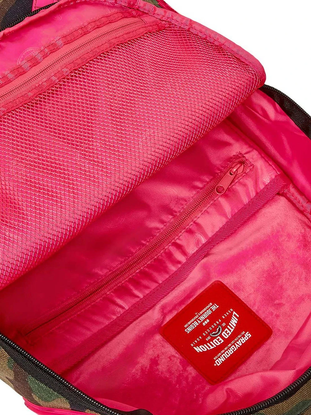 Sprayground Camo Pink DLX Backpack - Image 7