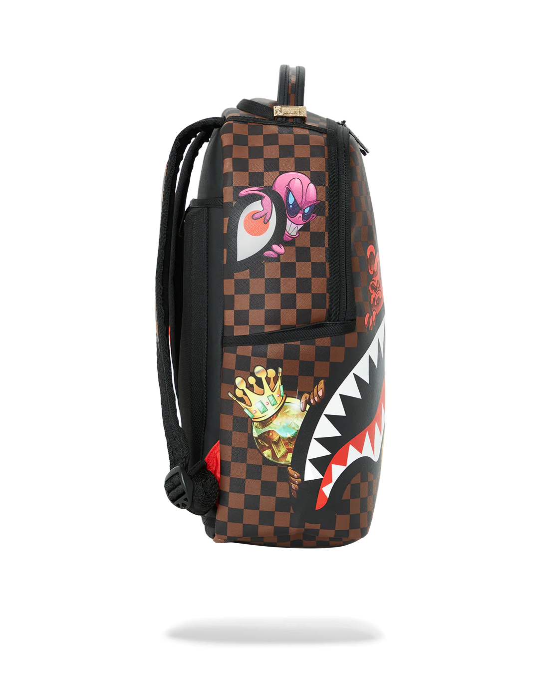 Sprayground Sharks In Paris Characters Sneakin DLXV Backpack - Image 3
