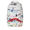 Sprayground Sharks In Paris Glitch Rider DLXV Backpack