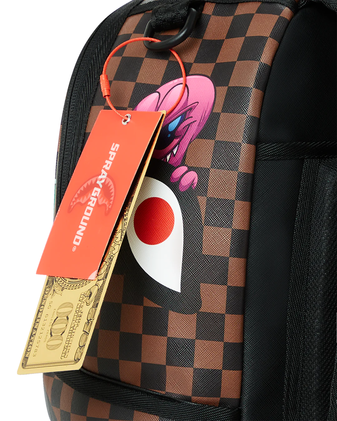 Sprayground Sharks In Paris Characters Sneakin DLXV Backpack - Image 11