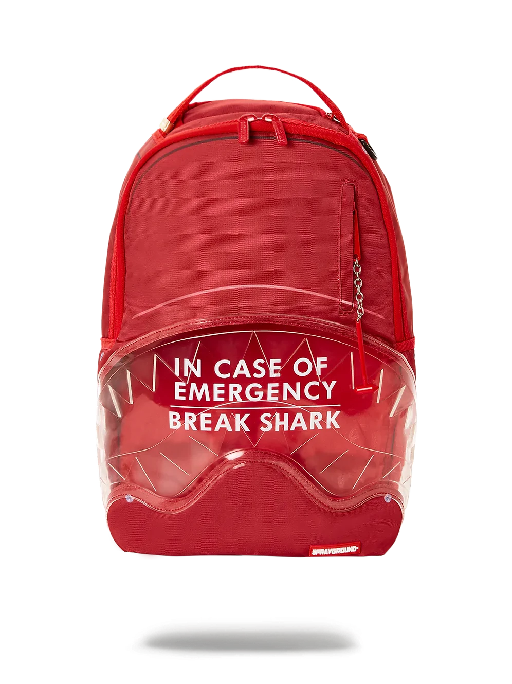 Sprayground Break In Case Of Emergency Shark DLX Backpack