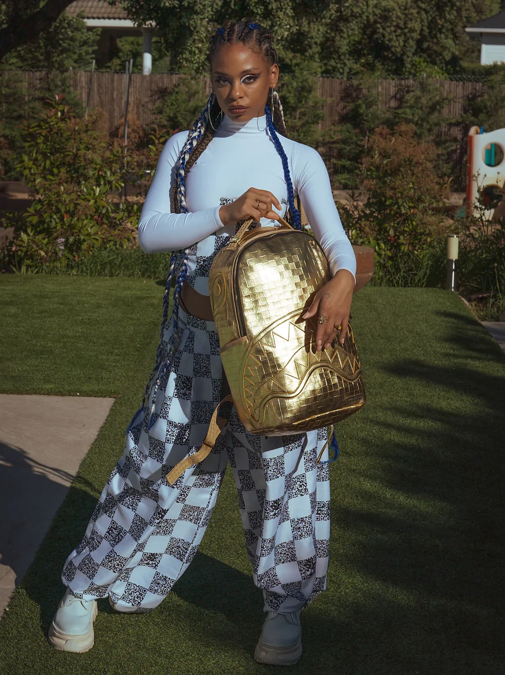 Sprayground Bricks On Bricks DLX Backpack - Image 11