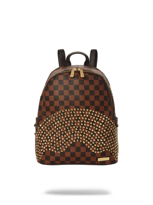 Sprayground Sharks In Paris Gold Rivet Polaris Savage Backpack