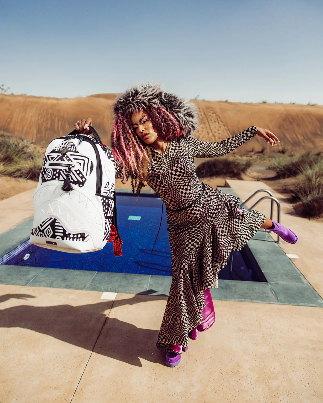 Sprayground A.I.8 African Intelligence - Origin Story DLXV Backpack - Image 13