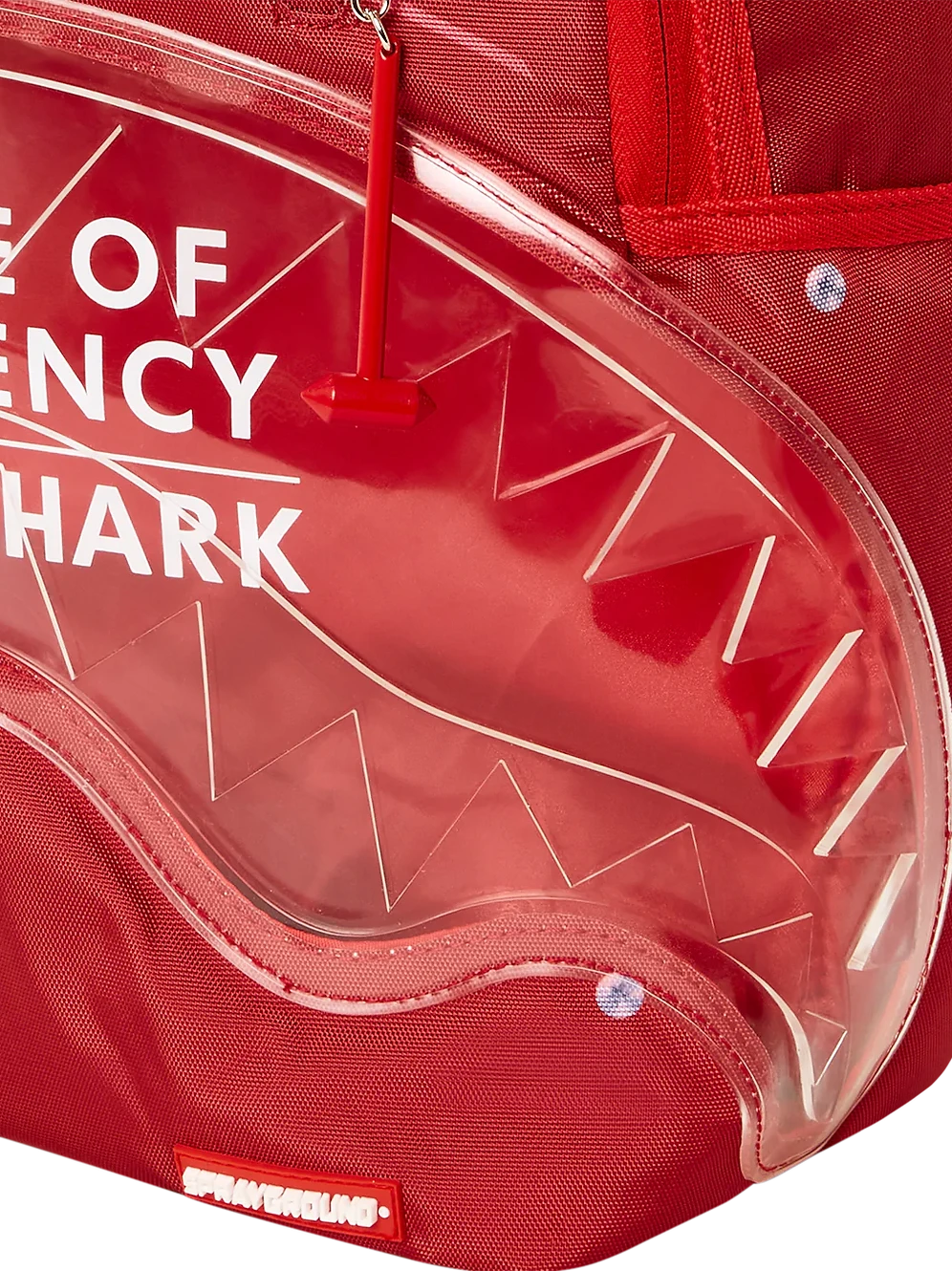 Sprayground Break In Case Of Emergency Shark DLX Backpack - Image 9