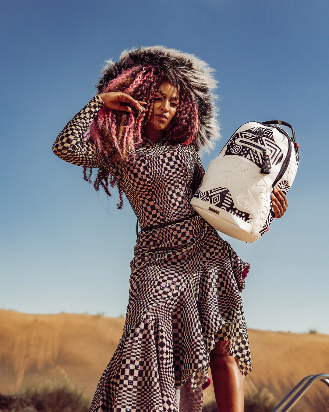 Sprayground A.I.8 African Intelligence - Origin Story DLXV Backpack - Image 11