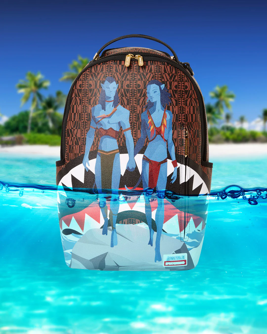 Sprayground Jake And Neytri Sharks In Pandora Backpack - Image 2