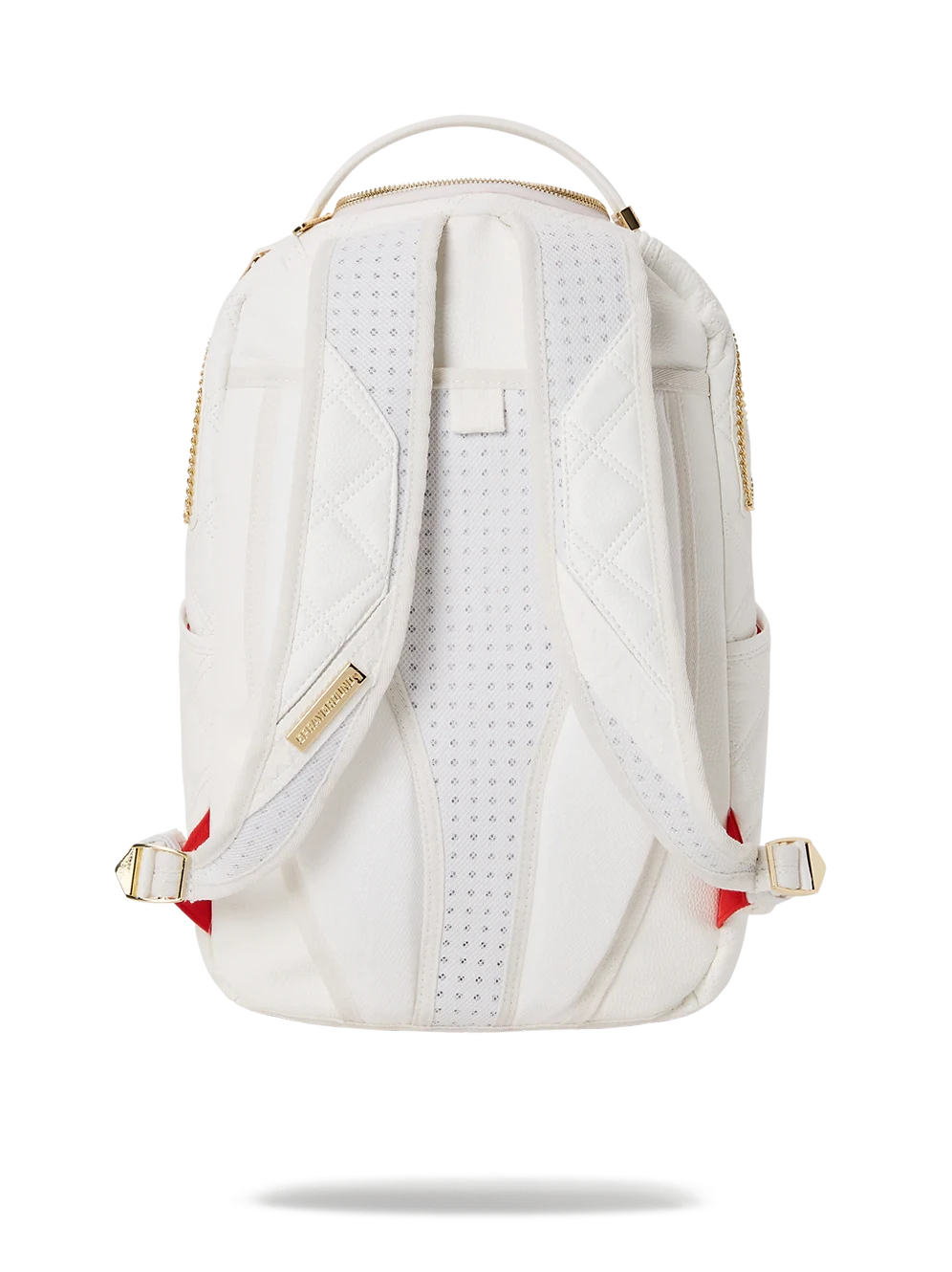 Sprayground Riviera White Gold DLX Backpack - Image 3