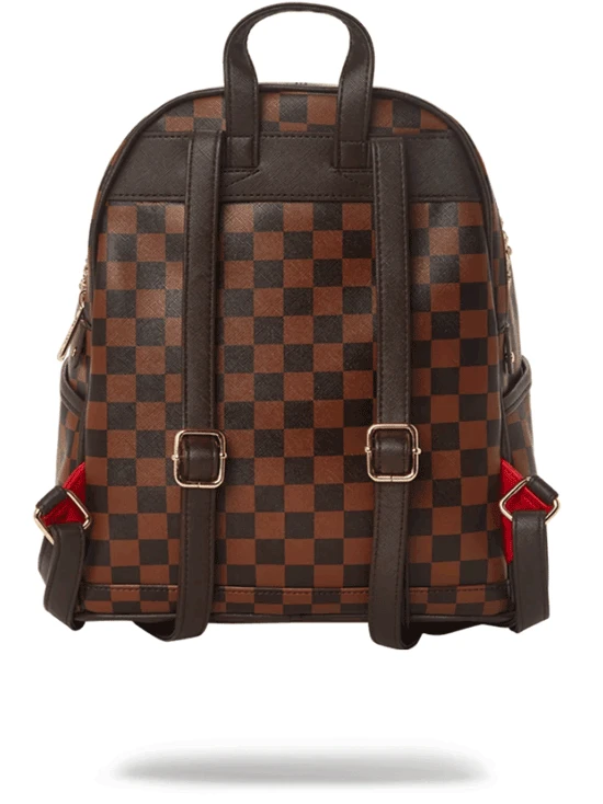 Sprayground Sharks In Paris Gold Rivet Polaris Savage Backpack - Image 5
