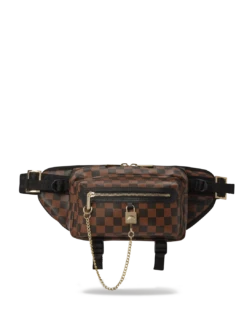 SPRAYGROUND HENNY LOCK SHARKS IN PARIS CARGO CROSSBODY