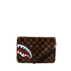 SPRAYGROUND FURRR SHARKS IN PARIS CROSSOVER CLUTCH