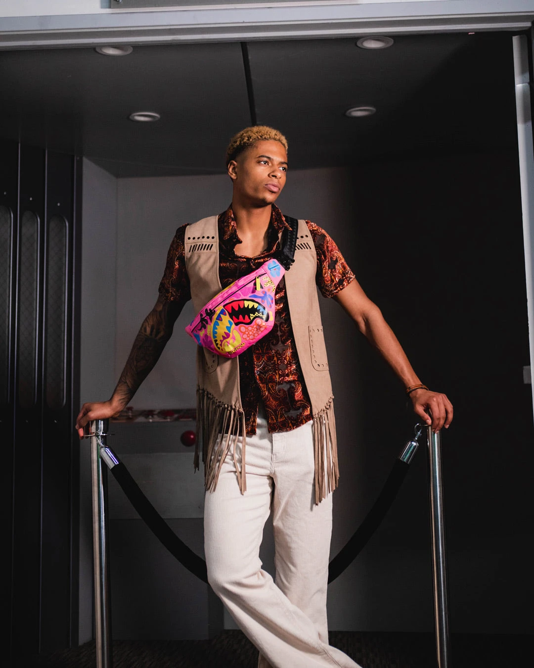 SPRAYGROUND PSYCHEDELIC VOYAGE SAVVY CROSSBODY - Image 6