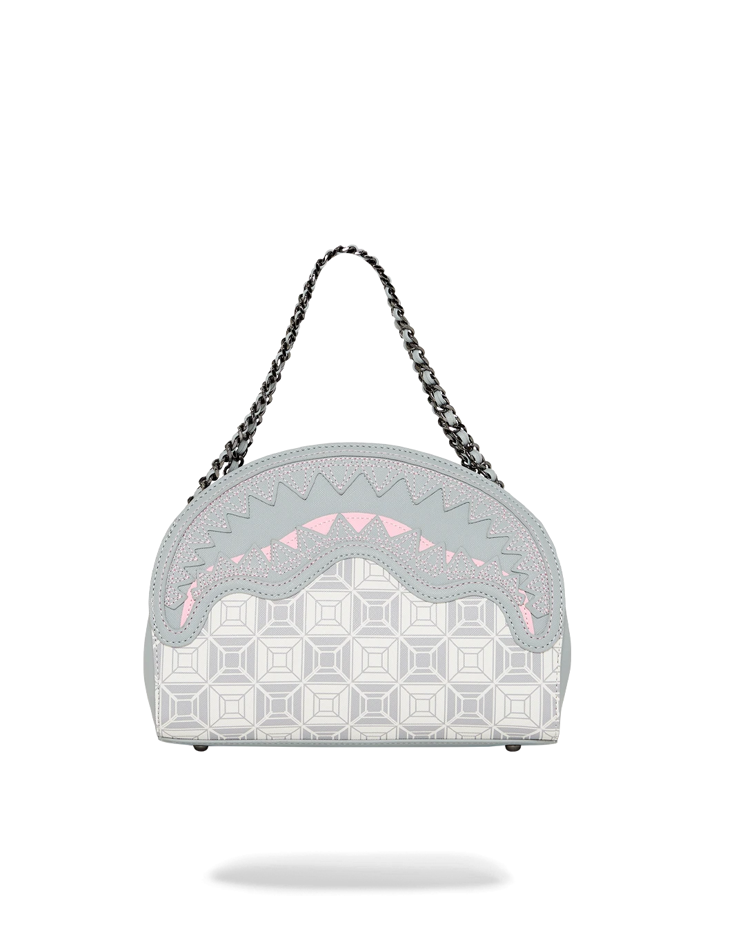 SPRAYGROUND A.I.8 AFRICAN INTELLIGENCE BOOKED & BUSY SHARK HANDBAG - Image 7