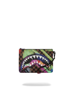 SPRAYGROUND SHARKS IN PARIS CITY STREAKS CROSSOVER CLUTCH