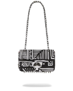 SPRAYGROUND A.I.8 AFRICAN INTELLIGENCE - ORIGIN STORY SHARK HANDBAG