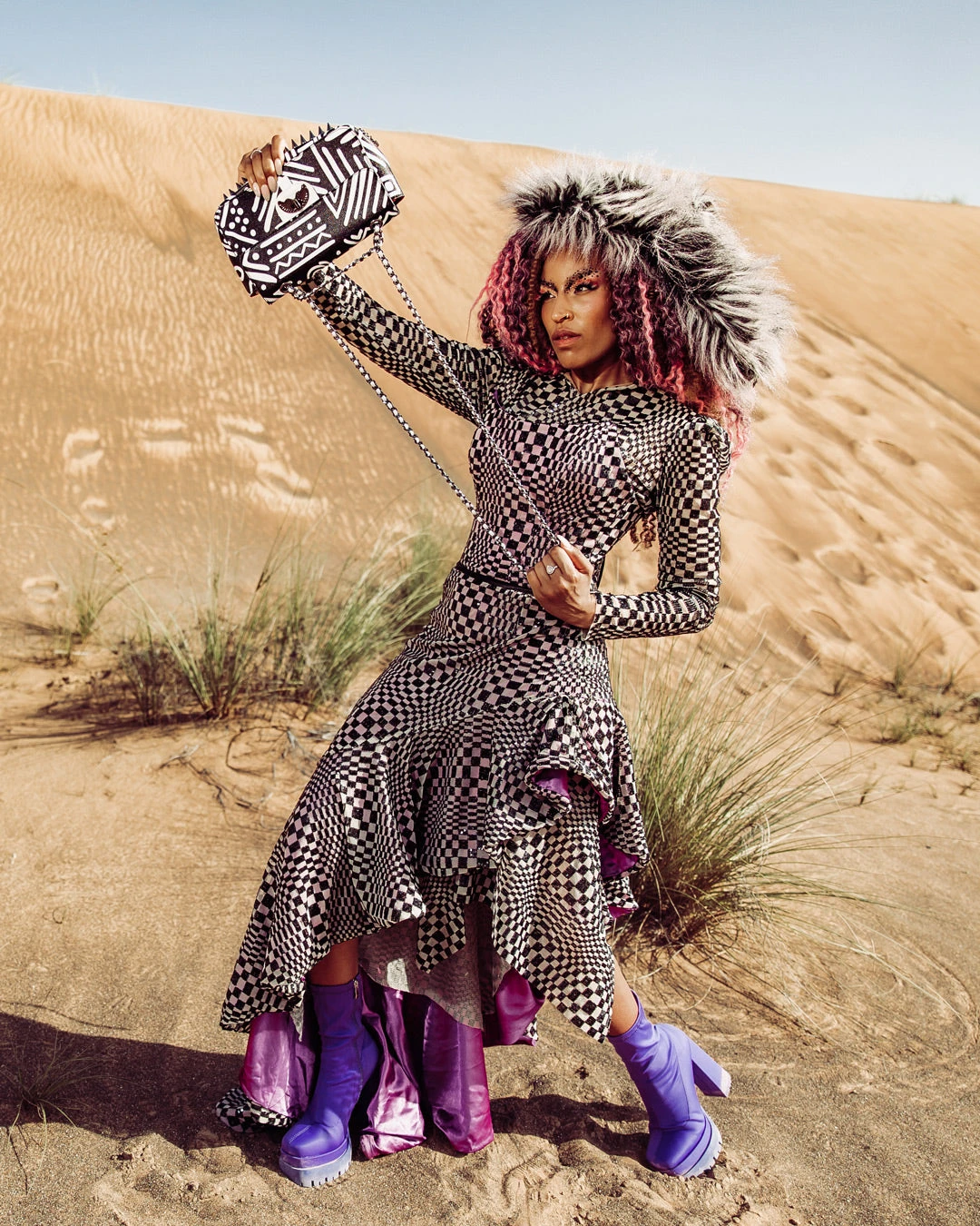 SPRAYGROUND A.I.8 AFRICAN INTELLIGENCE - ORIGIN STORY SHARK HANDBAG - Image 2