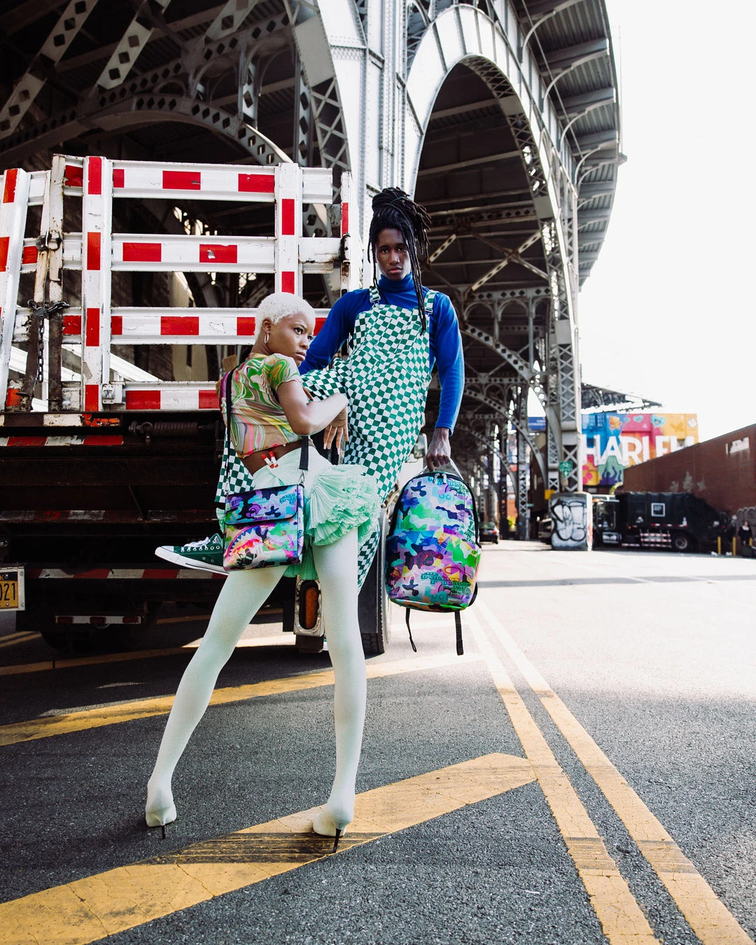 SPRAYGROUND HEAVY RHYTHM MESSENGER SLING BAG - Image 8