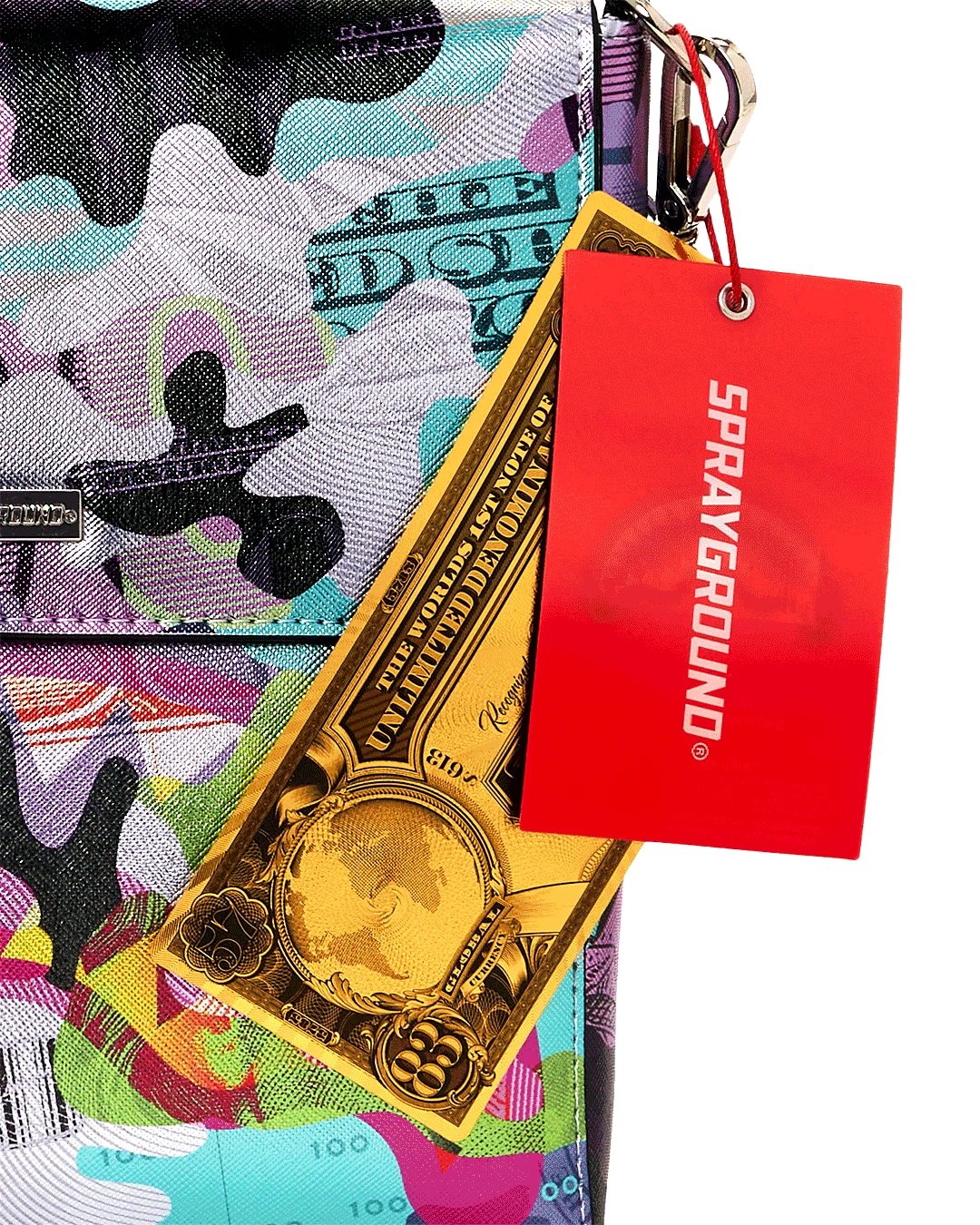 SPRAYGROUND HEAVY RHYTHM MESSENGER SLING BAG - Image 10