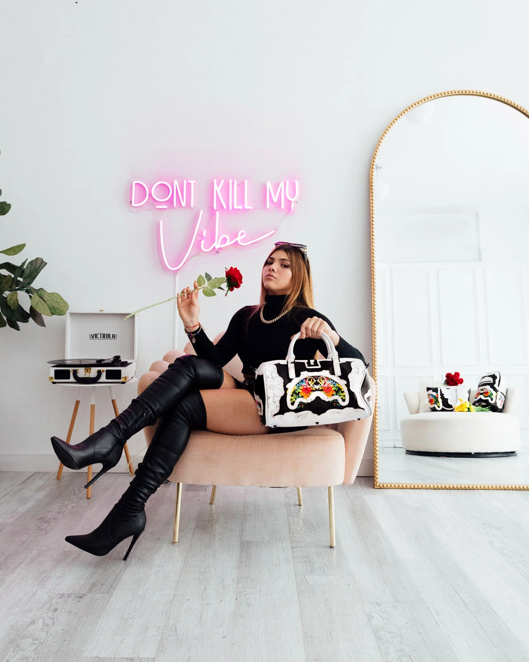 SPRAYGROUND THE FLORAL CUT MINI DUFFLE - Image 4