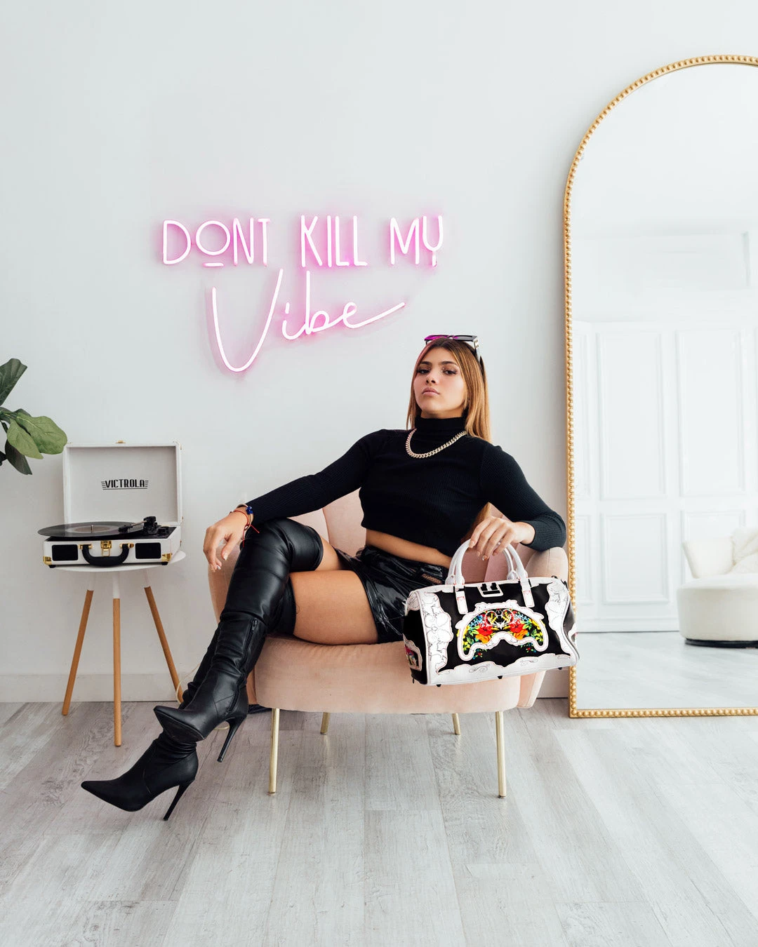 SPRAYGROUND THE FLORAL CUT MINI DUFFLE - Image 6