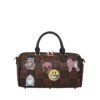 SPRAYGROUND GLOBAL MOGUL POPAGANDA RON ENGLISH EDITION MINI DUFFLE