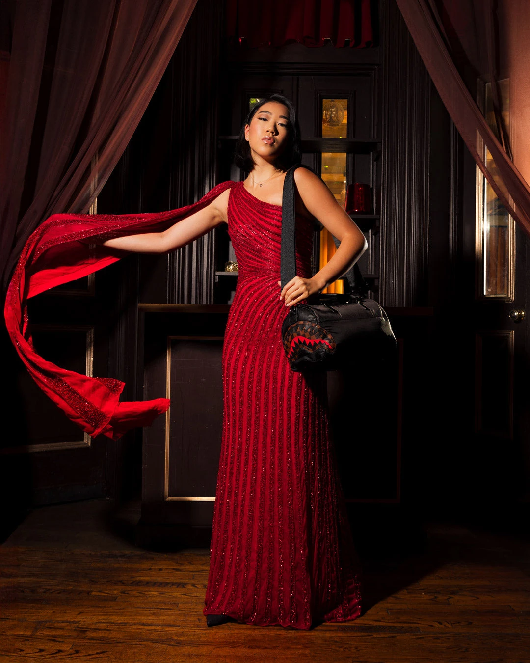 SPRAYGROUND PUFFER SHARK VAIL FLEX MINI DUFFLE - Image 2