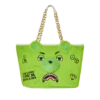 SPRAYGROUND PLUSH MONEYBEAR TOTE (GREEN)