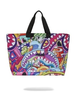 SPRAYGROUND STEADY TRIPPIN BEACH TOTE