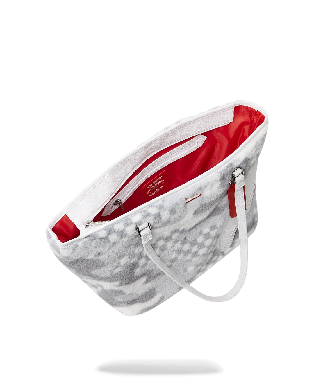 SPRAYGROUND 3AM PLUSH SWISS ALPS TOTE - Image 12