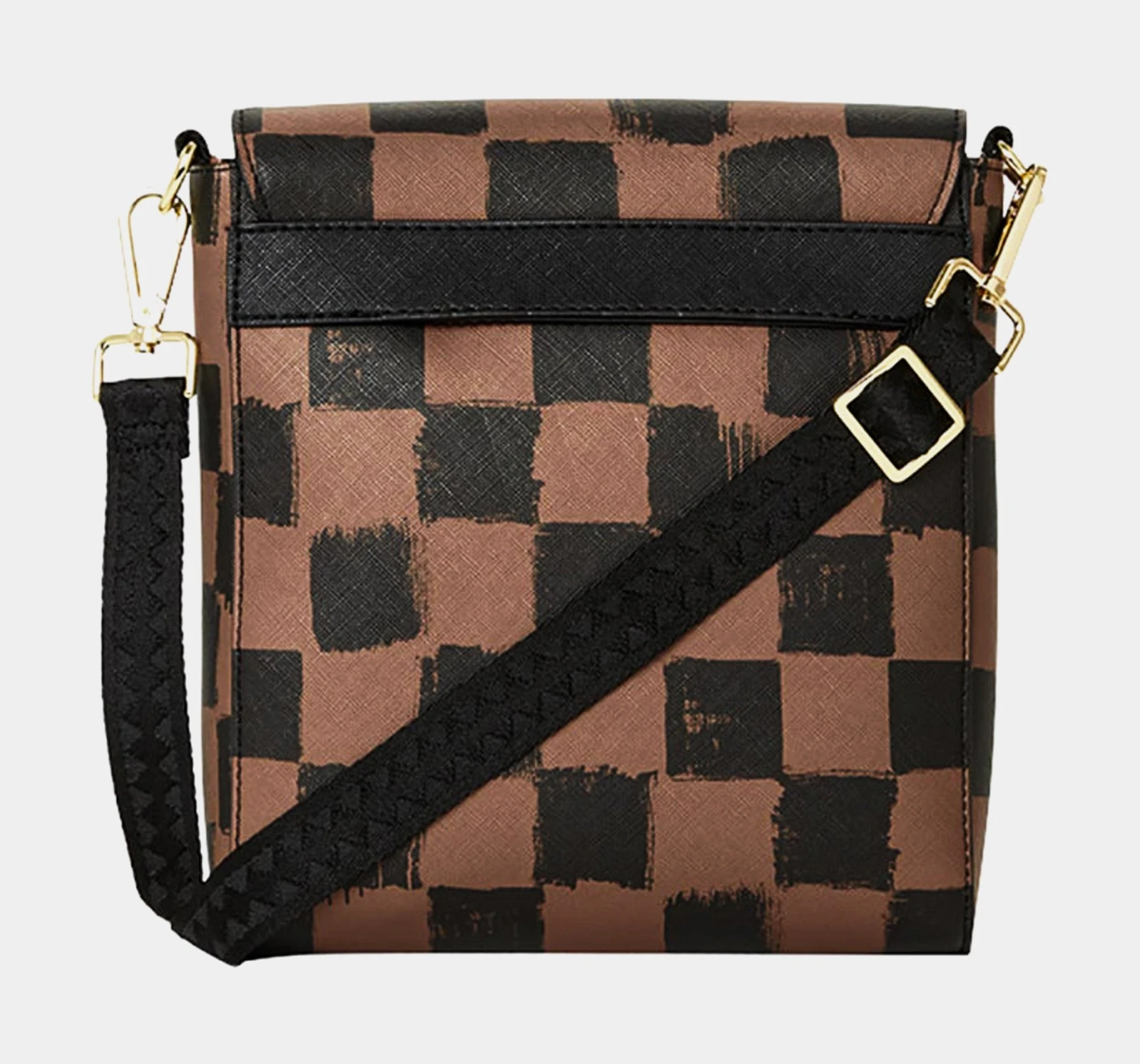 SPRAYGROUND Sharks In Paris Sling Crossbody Mens Bag (Brown) - Image 2