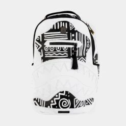 SPRAYGROUND Ai Tribal Couture Mens Backpack (White/Black)